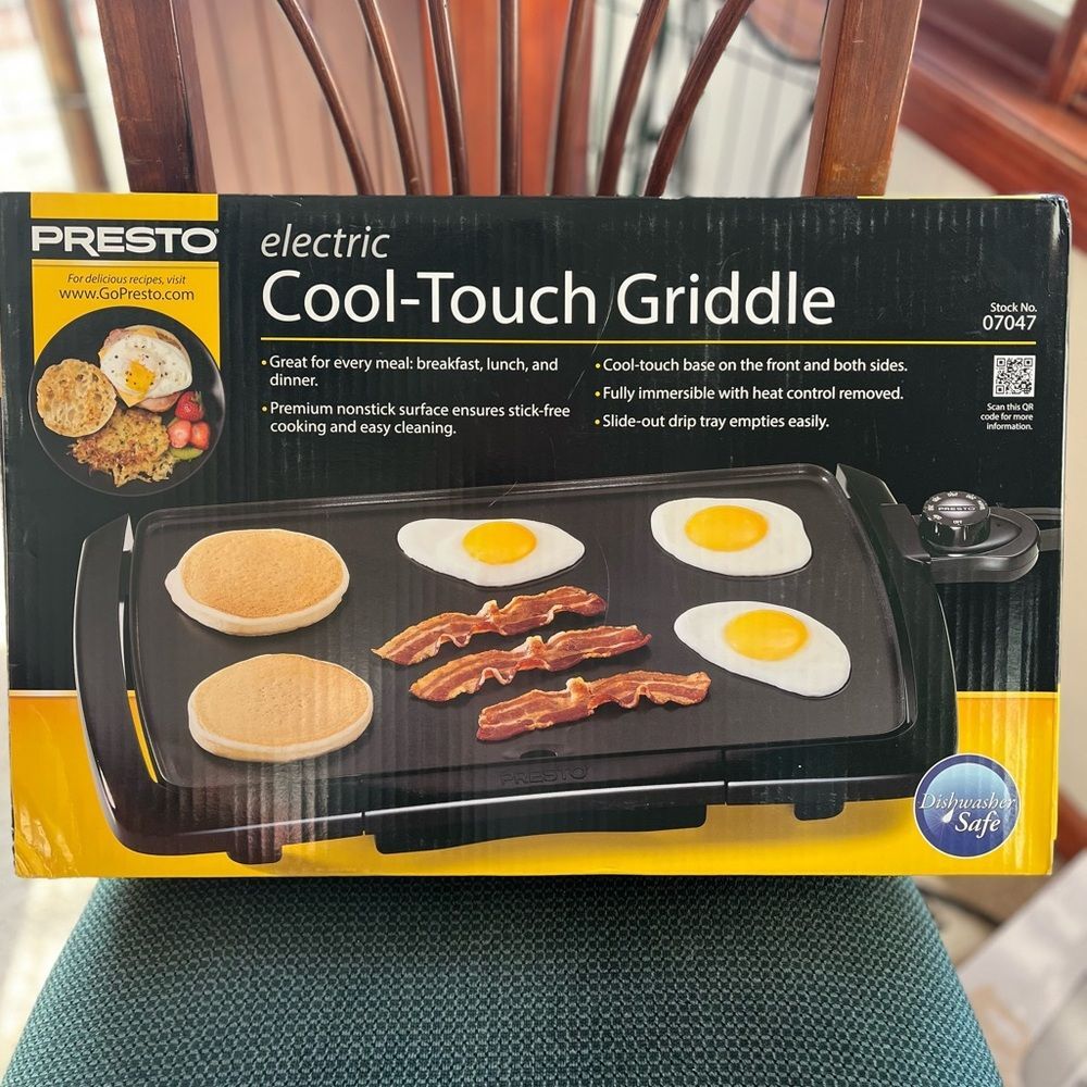 Presto Cool Touch Griddle New in box!
